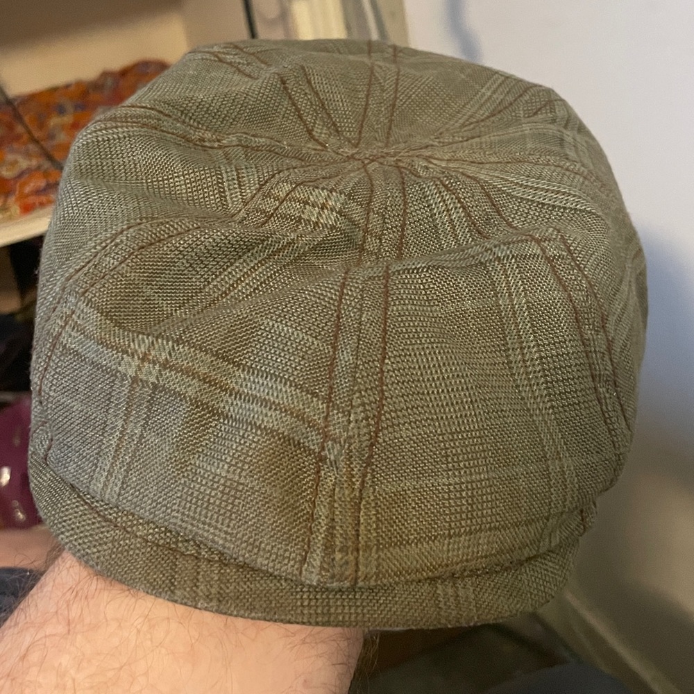 Vintage Goorin Bros Gray Newsboy Flatcap OS